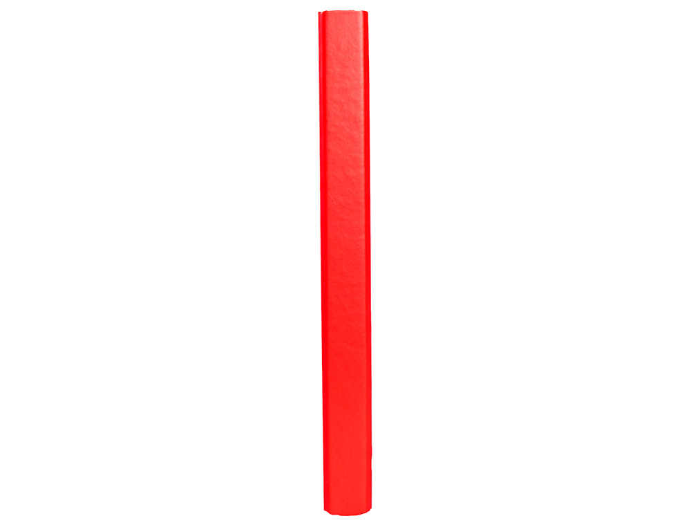 CARPETA ANTARTIK GOMAS TRES SOLAPAS CARTON FORRADO A4 COLOR ROJO