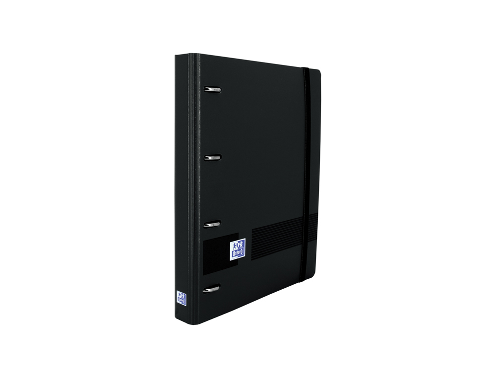 CARPETA CON RECAMBIO OXFORD EUROPEANBINDER LIVE & GO DIN A5+ 4 ANILLAS 35 MM RECAMBIO 100 HOJAS CUADRO 5 MM COLOR